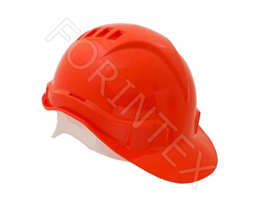Фото защита головы каска защитная оранжевая ООО Форинтекс