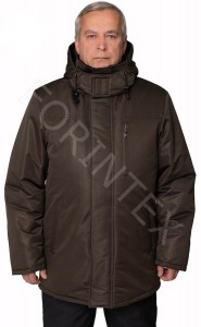 Фото спецодежда зимняя куртка мужская тн (мод.&#34;инженер&#34; с капюшоном) ООО Форинтекс